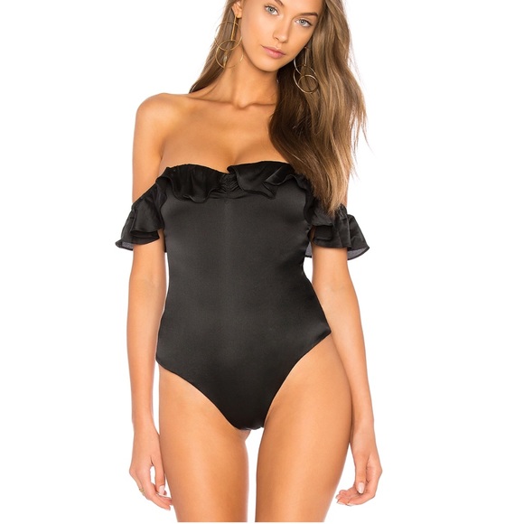 *One Left* FOR LOVE & LEMONS RUFFLE BODYSUIT - Picture 2 of 8